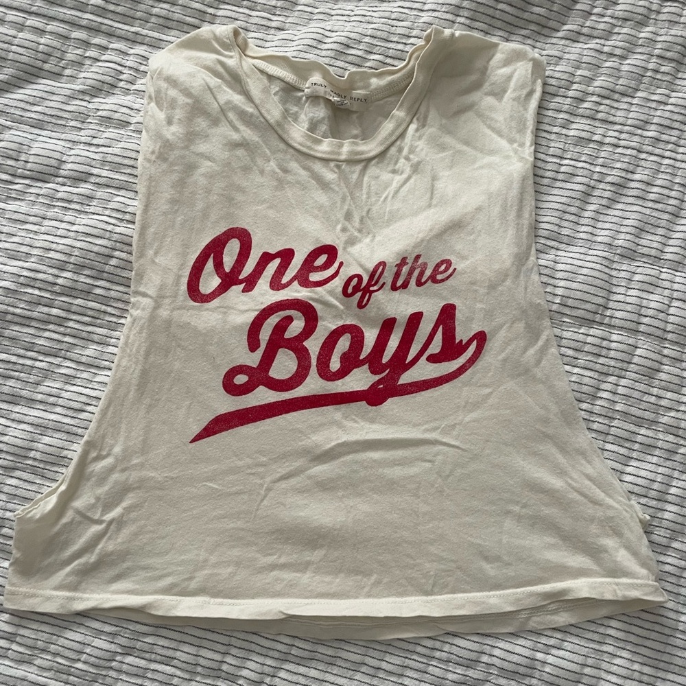 Urban Outfitters One of the boys Muscle Tank Top